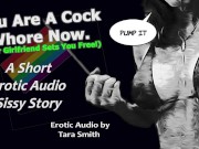 You're A Cock Whore Now A Short Sissy Erotic Story by Tara Smith Gay Encouragement Sex Positive 1/16