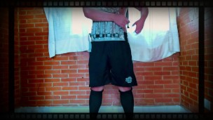 Entrenando y sudando sin camisa día 1 primer video