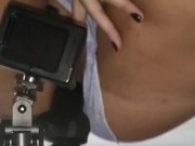 My wife was so horny and enjoys with thick dildo 11/16