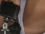 My wife was so horny and enjoys with thick dildo 7/16