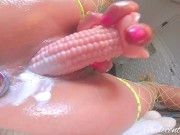 Creamy Pink Pussy Fuck and Fingering Until She Squirt/POV Pussy
