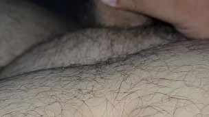 Thick cum shot at end