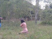 BDSM DEGRADED SLAVE GOLDEN SHOWER 6/16