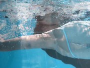 Hungarian petite skinny beauty Lana Lelani underwater 6/16