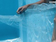 Hungarian petite skinny beauty Lana Lelani underwater 8/16