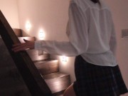 18 Year old schoolgirl came to visit for Anal Creampie 1/16