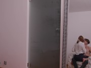 18 Year old schoolgirl came to visit for Anal Creampie 2/16