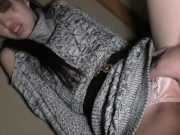 3 consecutive mass cum shots to the slender bitch in the generalized erogenous zone❤️Japanesegirl❤️ 2/16