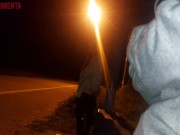 mostrei minha bunda para um estranho no ponto de ônibus 8/16