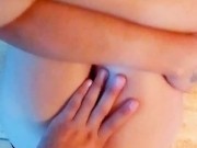 Llame a Mi MEJOR AMIGA para que me hiciera Compañia en la casa y Se Fue Con Mi SEMEN ADENTRO 11/16