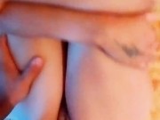 Llame a Mi MEJOR AMIGA para que me hiciera Compañia en la casa y Se Fue Con Mi SEMEN ADENTRO 16/16