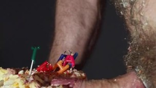 Fucking my birthday cake !