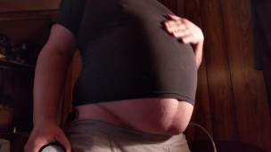 Tight Shirt - Belly Inflation