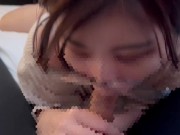 がむしゃらにちんぽをしゃぶり尽くしてごっくんしちゃうメガネ女子♡ cum in mouth gokkun 13/16