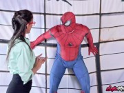Naughty MILF Sofie Marie Gives Spiderman An Amazing Blowjoba 1/16