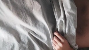 Young man wakes up horny and has to jerk