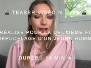 Je dépucelle un jeune puceau de 18ans pour son anniversaire ! 1/16