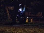 Cock sucking under the night light 11/16