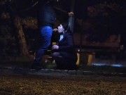 Cock sucking under the night light 14/16