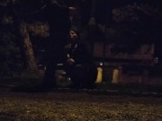 Cock sucking under the night light 2/16