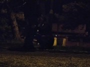 Cock sucking under the night light 8/16