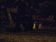 Cock sucking under the night light 9/16