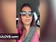 Between real life candid clips, babe sharing behind scenes of getting an IUD for 1st time plus naked shenanigans - Lelu Love 10/16