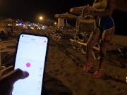 Sexo en la playa pública 12/16