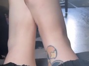 GanjaGoth - Pretty little feet and painted toes 10/16