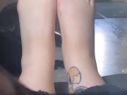 GanjaGoth - Pretty little feet and painted toes 15/16