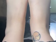 GanjaGoth - Pretty little feet and painted toes 6/16