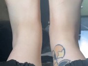 GanjaGoth - Pretty little feet and painted toes 9/16