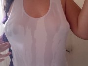 CAMISETA MOJADA: y tú qué harías con mis tetas? 5/16