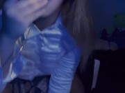 in My CATHOLIC BOARDING SCHOOL squirting on my Bible (Blasphemy) 4/16