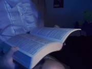 in My CATHOLIC BOARDING SCHOOL squirting on my Bible (Blasphemy) 5/16