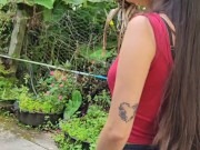 Me follo turistas jugando a ser soltera mientras el trabaja 2/16