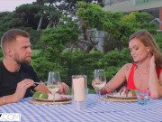 TUSHY Stunning Honour has her perfect ass stretched wide 3/16