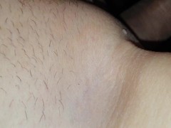 Big dick goes deep inside pussy. Asked to cum inside so she could get pregnant.