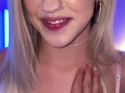 Stunning Busty Blonde Does Her FIRST Porn BTS 2/16