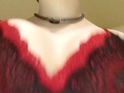 showing off my big goth tits compilation 9/16