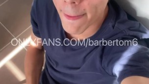 Blonde Twink Tom Barber Playing with his Dick and Hole.