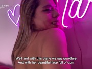 CASTING ARGENTINO - MELISA BUNNNY nos enseña como CHUPA LA PIJA y se va con su CARA LLENA DE LECHE 16/16