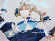 Barbara's Slutty Blowjob and Watery Squirt! Got addicted to SeX now Genshin 13/16