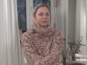 Ersties -Heißes Solo in Strumpfhosen mit dem tschechischen Girl Julia P 3/16