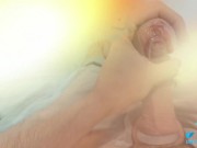 how long can you sit on him? uncut phimosis big cock 14/16