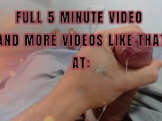 how long can you sit on him? uncut phimosis big cock 15/16