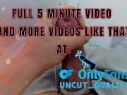 how long can you sit on him? uncut phimosis big cock 16/16