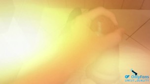 how long can you sit on him? uncut phimosis big cock