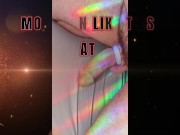 no hands large white uncut cock play! tight foreskin phimosis 13/16