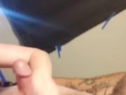 Cums all over my face 16/16